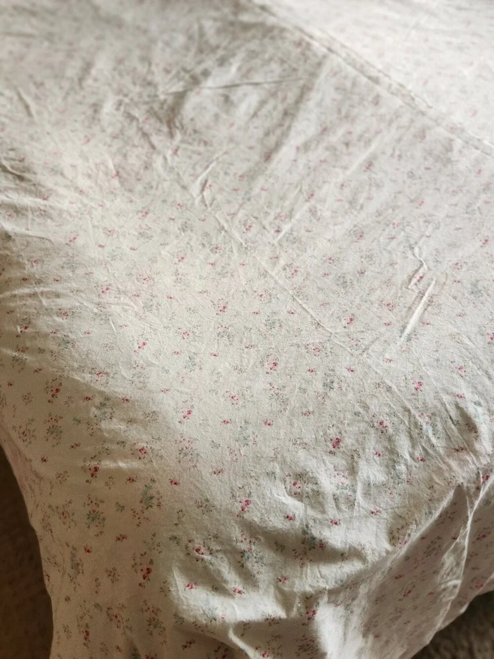Rachel Ashwell Simply Shabby Chic Belle Hydrangea Blue KING Duvet Cover 104 X92